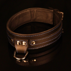 Wide standard leather collar